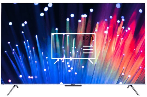 Cómo ordenar canales en Haier 55 Smart TV S3