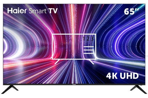 Ordenar canales en Haier 65 Smart TV K6