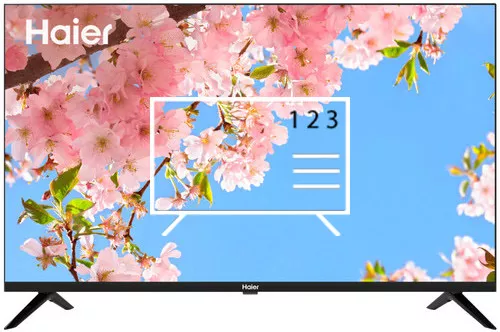 Cómo ordenar canales en Haier Haier 32 Smart TV BX