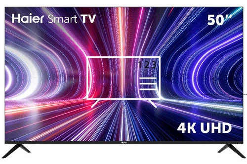 Organize channels in Haier Haier 50 Smart TV K6