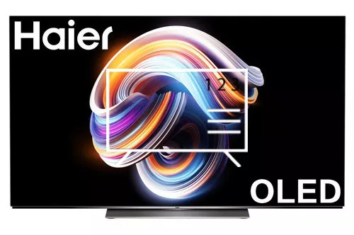 Organize channels in Haier Haier H65S9UG PRO