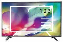 Organize channels in Impex Gloria 43 inch LED Full HD TV
