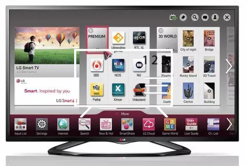 How to edit programmes on LG 39LN5758