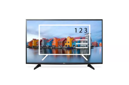 Organize channels in LG 43LH570A