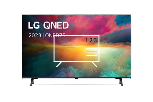 Organize channels in LG 43QNED756RA