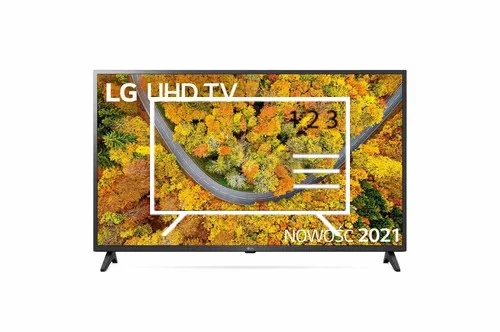 Organize channels in LG 43UP7500