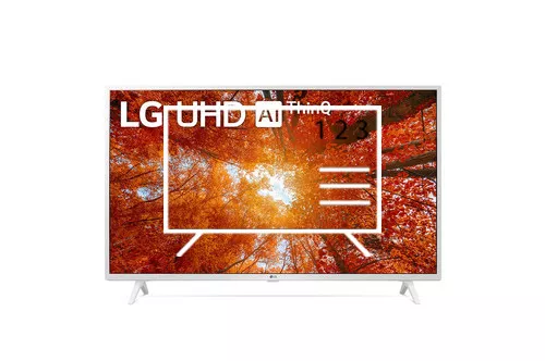 Organize channels in LG 43UQ76909LE