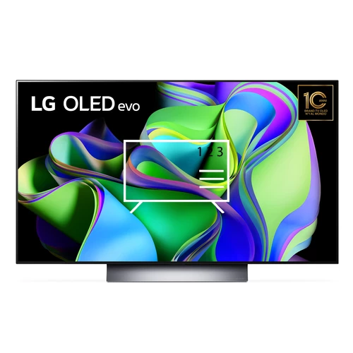 How to edit programmes on LG 48C34APID
