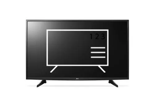 Organize channels in LG 49UH6107