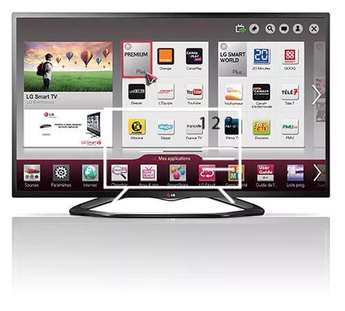 How to edit programmes on LG 50LN575S