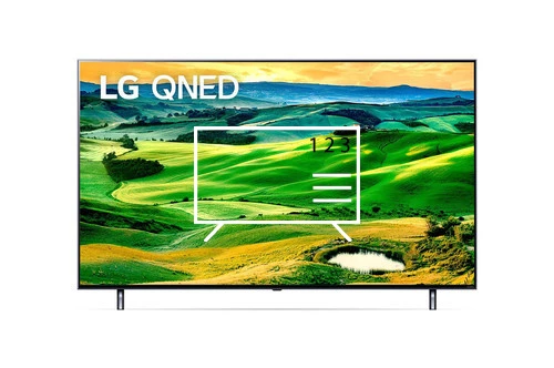 Organize channels in LG 55QNED823QB