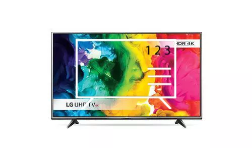 Organize channels in LG 55UH615V