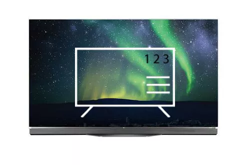Organize channels in LG 65E6V