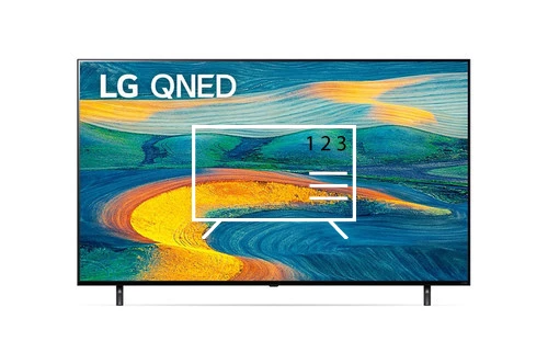 Organize channels in LG 65QNED7S3QA