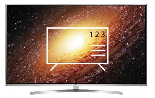 Organize channels in LG 65UH8509