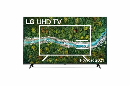 Organize channels in LG 65UP77003LB