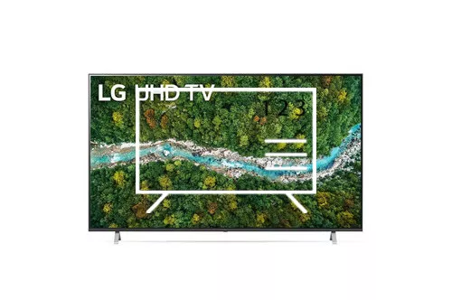 How to edit programmes on LG 70UP77003LB