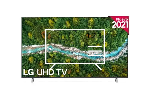 Organize channels in LG 70UP77006LB