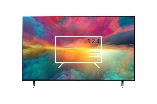 Organize channels in LG 75QNED753RA