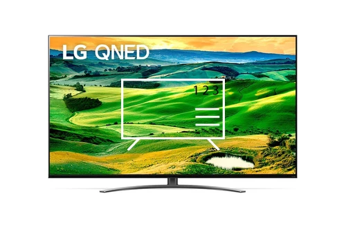 Organize channels in LG 75QNED819QA