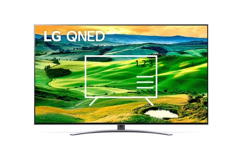 Organize channels in LG 75QNED823QB