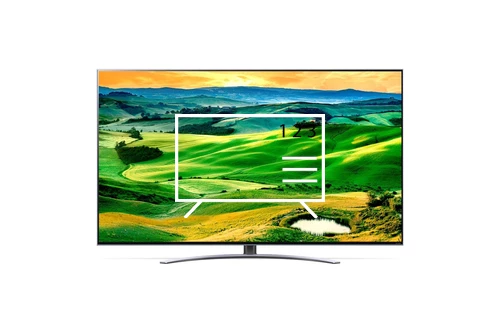 Organize channels in LG 75QNED826QB
