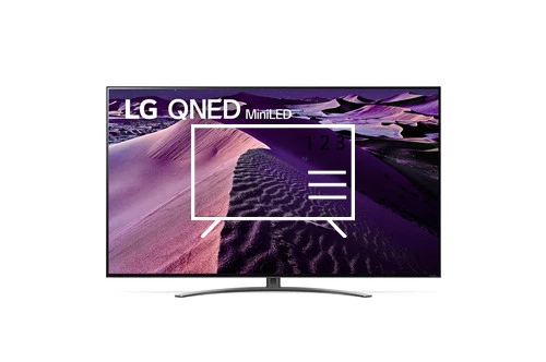 Organize channels in LG 75QNED86