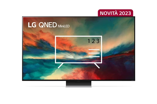 Organize channels in LG 75QNED866RE