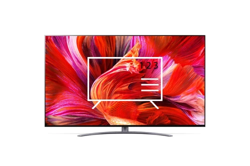 Organize channels in LG 75QNED963PA