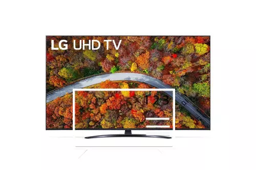 Organize channels in LG 75UP8100