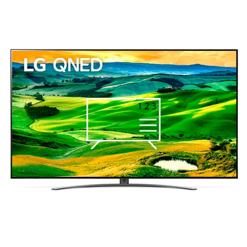 Organize channels in LG 86QNED816QA