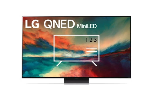 Organize channels in LG 86QNED866RE.AEK