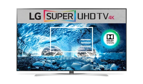 Organize channels in LG 86UH955T