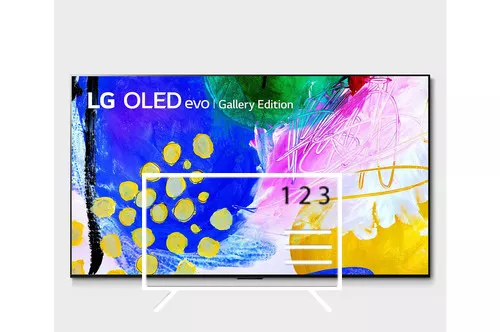 Trier les chaînes sur LG G2 77 inch evo Gallery Edition OLED TV