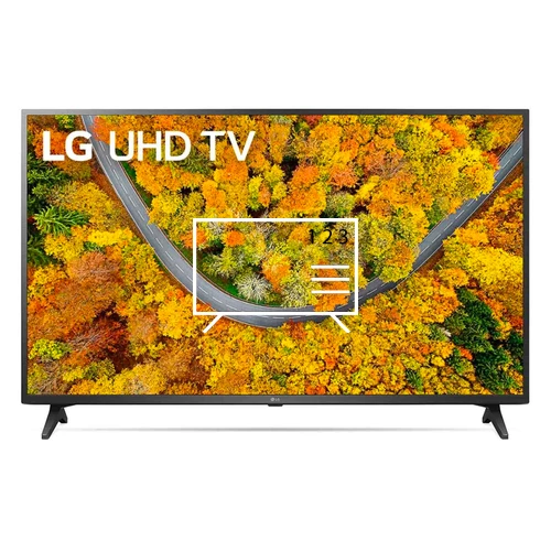 Organize channels in LG LED LCD TV 43 (UD) 3840X2160P 2HDMI 1USB