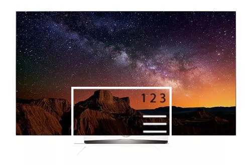 Organize channels in LG OLED 55B6D