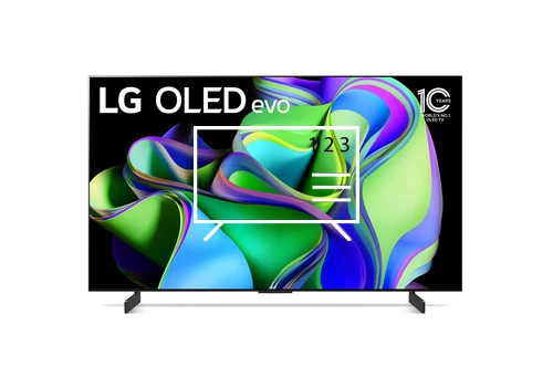 Organize channels in LG OLED42C37LA