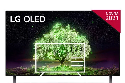 Organize channels in LG OLED48A16LA