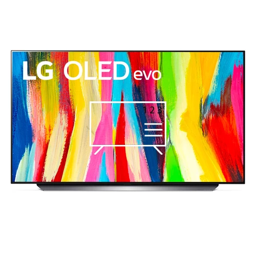 Organize channels in LG OLED48C24LA