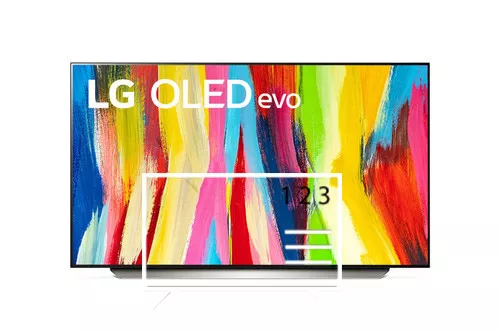 Organize channels in LG OLED48C25LB