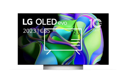 Cómo ordenar canales en LG OLED48C35LA