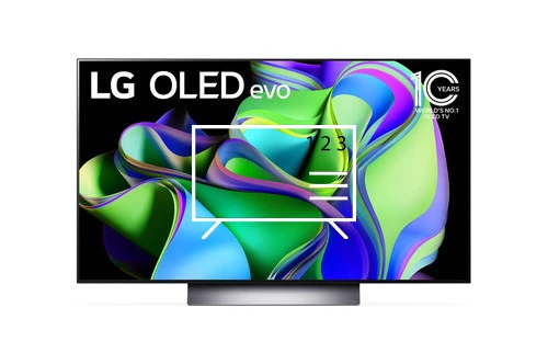 Ordenar canales en LG OLED48C36LA