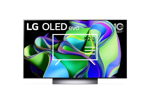 Organize channels in LG OLED48C37LA