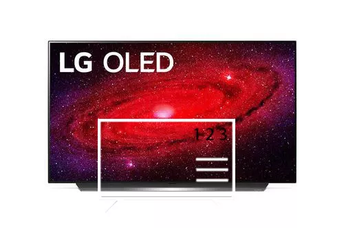 Organize channels in LG OLED48CX6LB