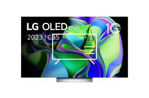How to edit programmes on LG OLED55C35LA