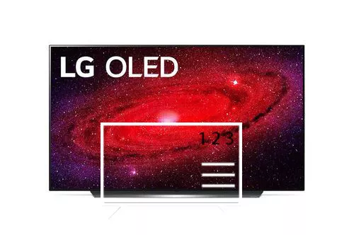 Organize channels in LG OLED55CX6LA.AVS