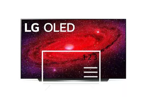 Organize channels in LG OLED55CX9LA