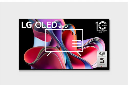 How to edit programmes on LG OLED55G3PUA