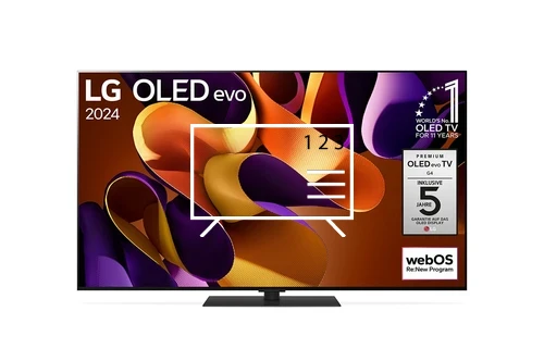 How to edit programmes on LG OLED55G49LS