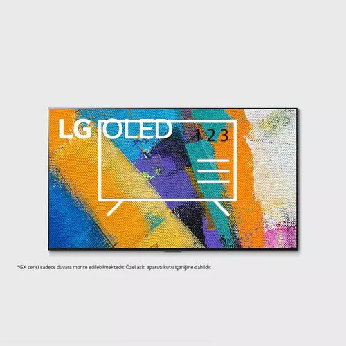Organize channels in LG OLED55GX6LA